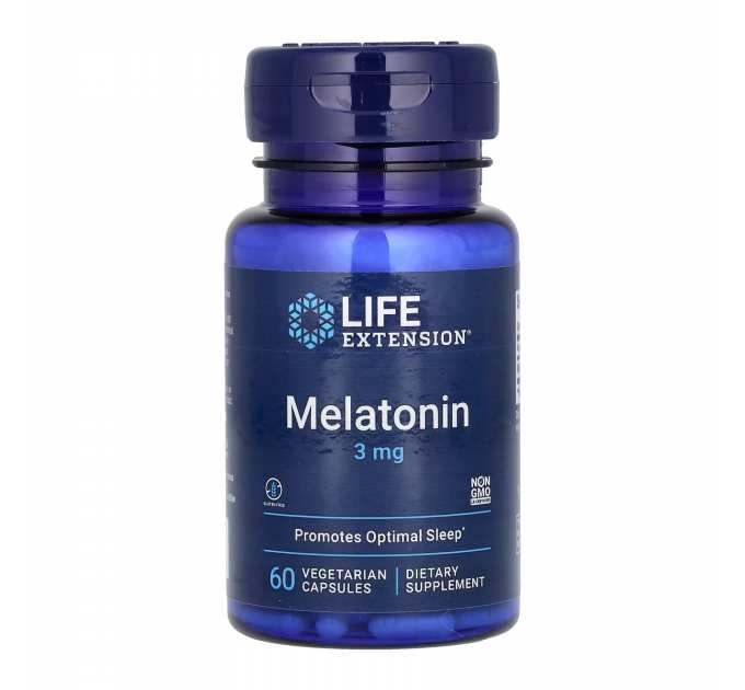 Melatonin 3 mg - 60 vcaps