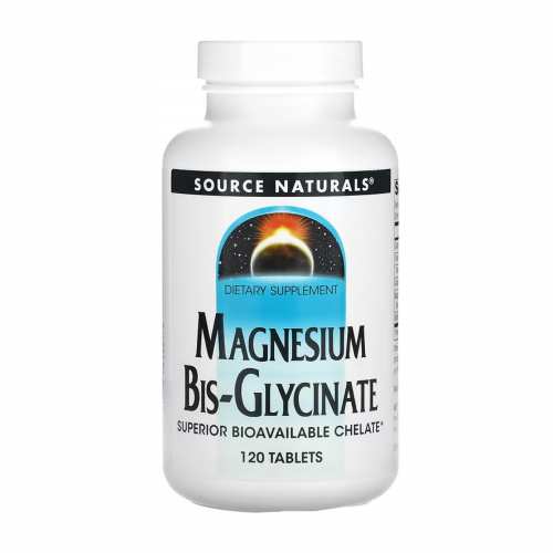 Magnesium Bis-Glycinate - 120 tabs (Пошкоджена банка)