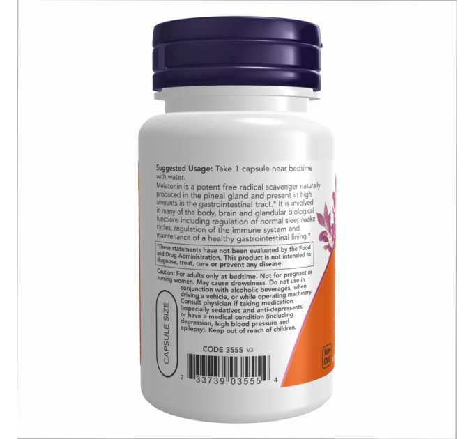 Melatonin 5 mg - 60 vcaps