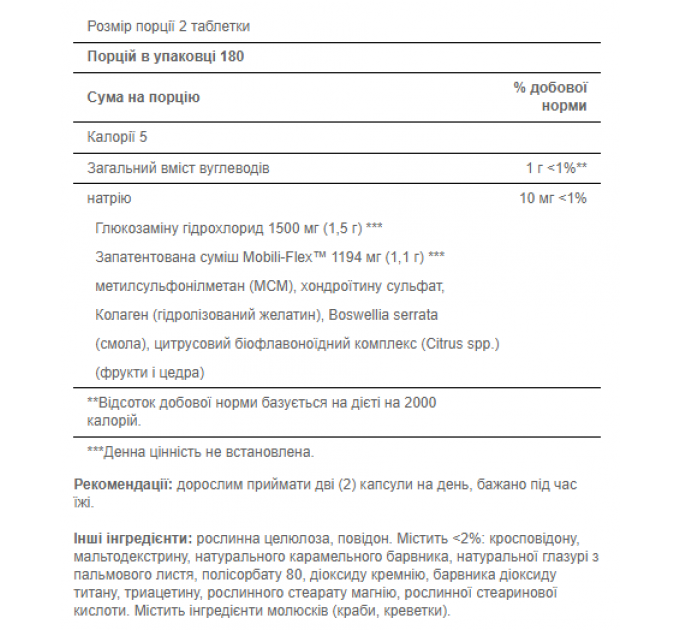Glucosamine Chondroitin MSM Triple Strength - 90 caplets