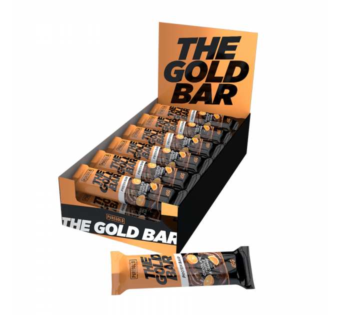 Gold bar - 18X45g Chocolate Truffle Orange