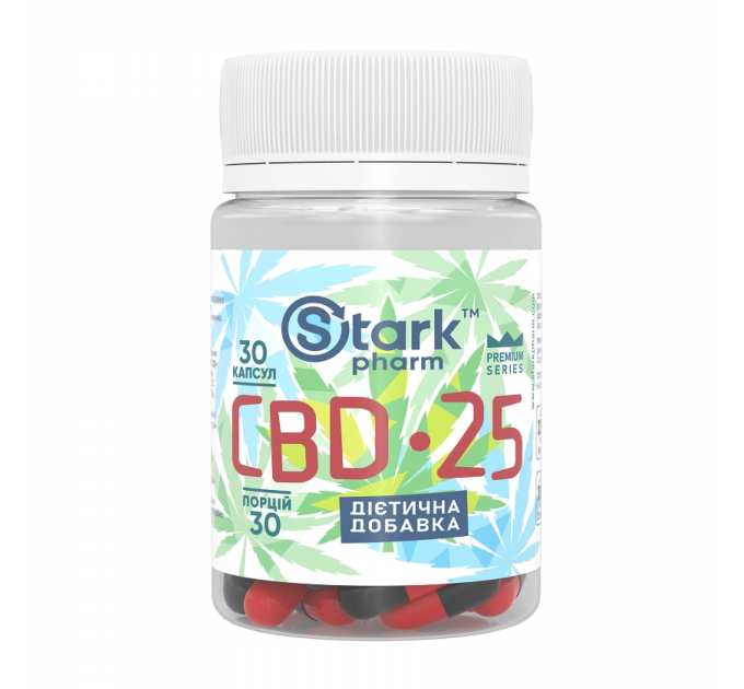 Stark CBD 25mg - 30 caps