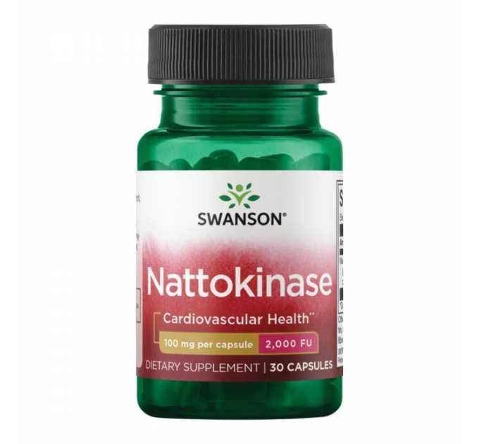 Nattokinase 2,000 Fibrinolytic Units 100 mg - 30caps