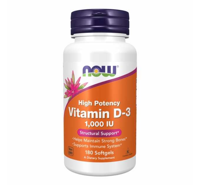 VIT D-3 1000IU - 180 sgels