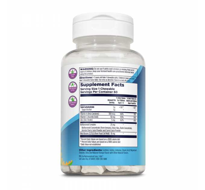 Immuno-Raptor - 60 chewable Orange