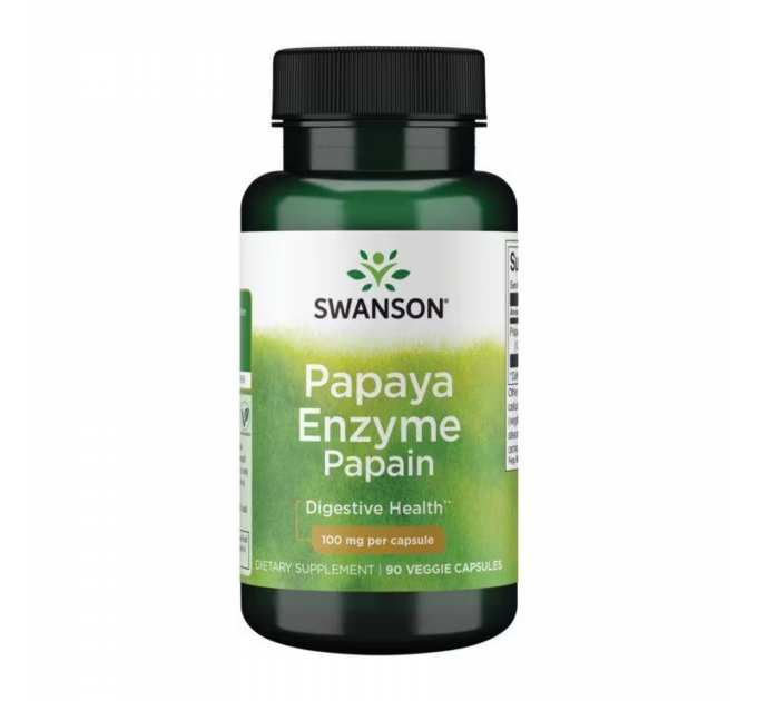 Papaya Enzyme Papain 100 mg - 90veg caps
