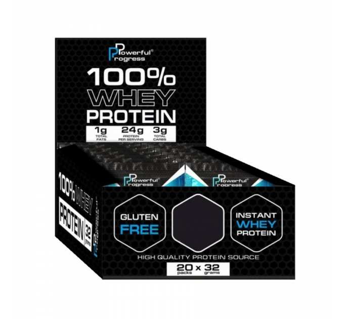 100% Whey Protein Instant MEGA BOX - 20x32g Chocolate