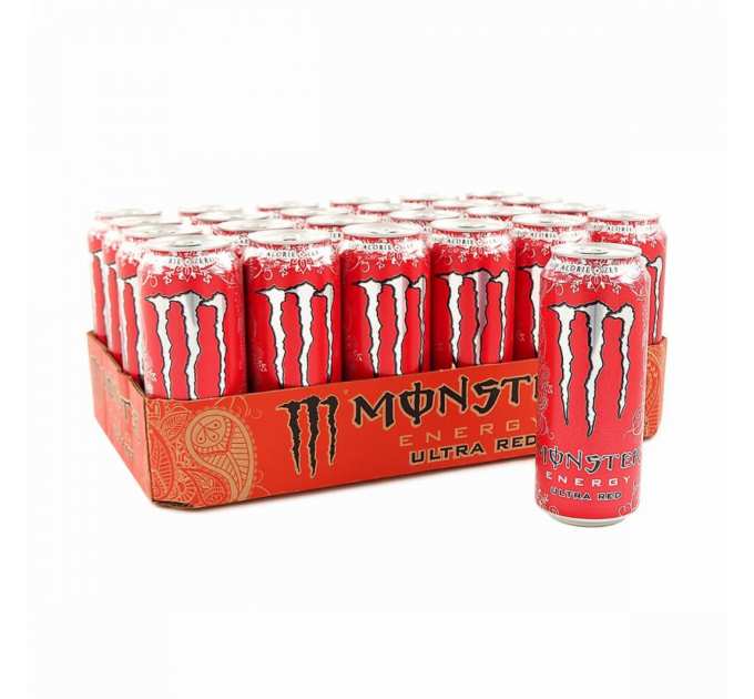 Monster Energy Ultra Red - 24x500ml