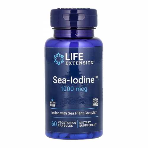 Sea-Iodine™ 1000mcg - 60 vcaps (Пошкоджена етикетка)