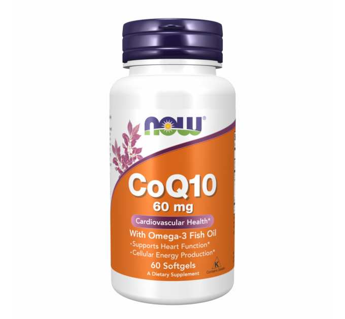 CoQ10 60mg with Omega-3 - 60 sgels