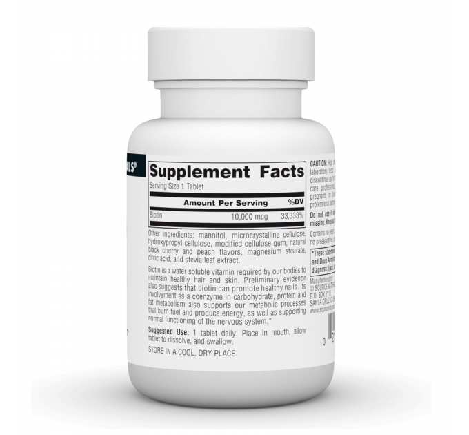 Biotin Fast Melt 10000 mcg - 60 tabs