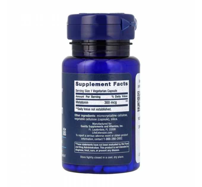 Melatonin 300 mcg - 100 vcaps