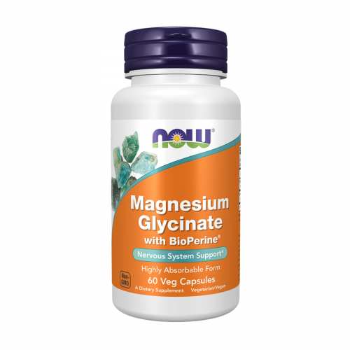 Magnesium Glycinate with BioPerine - 60 vcaps (Пошкоджена банка) Magnesium Glycinate with BioPerine - 60 vcaps (Пошкоджена банка)