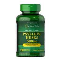 Psyllium Husks 500mg - 200 caps