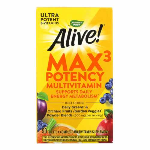 Max3 (With Iron) - 90 tabs