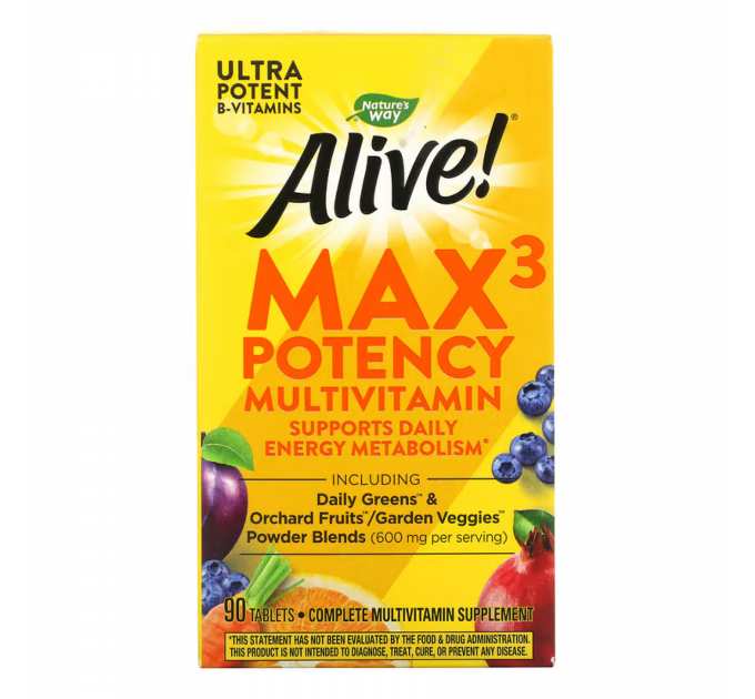Max3 (With Iron) - 90 tabs