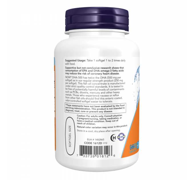 DHA 500mg - 90 sgels