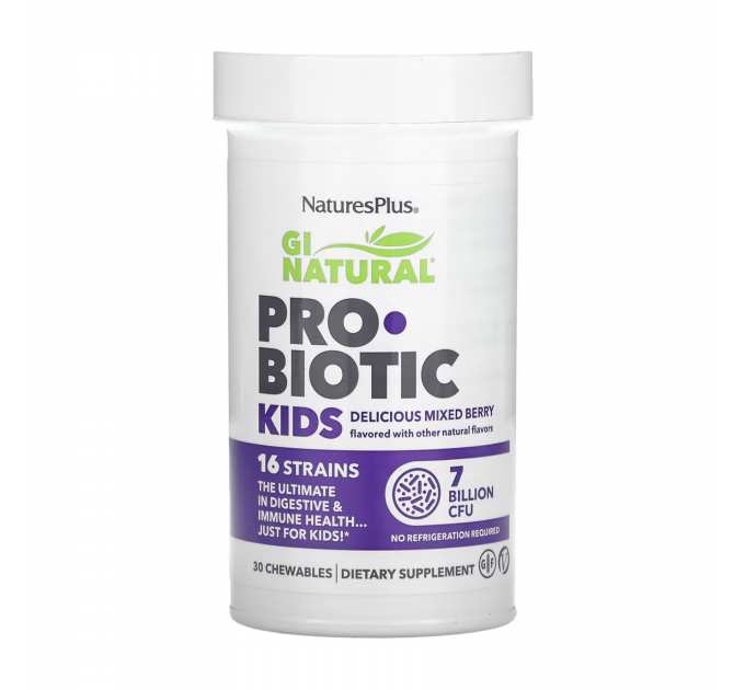 Gi Natural Probiotic Kids - 30 chewables