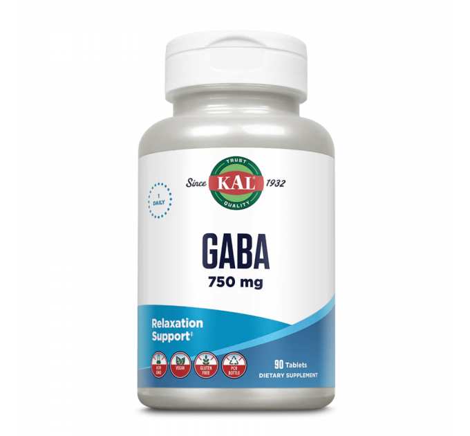 Gaba 750mg - 90 tabs