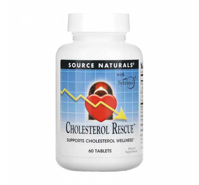 Cholesterol Rescue™ 604 mg - 60 tabs (Затерта дата)