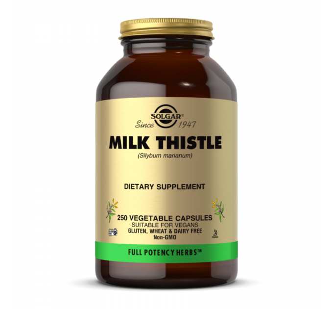 Milk Thistle 450mg (Full Potency Herbs) - 250 vcaps