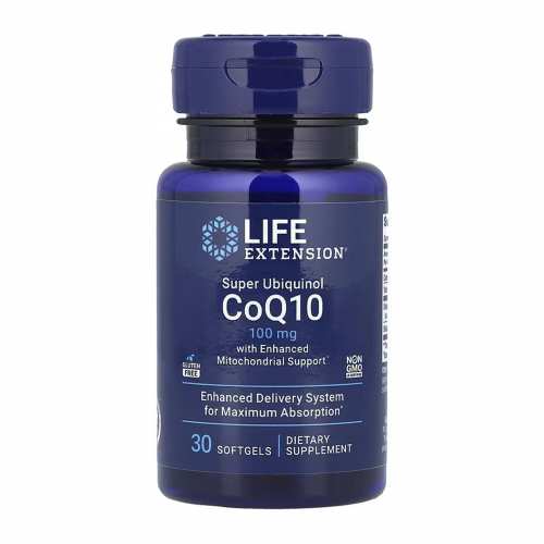 Super Ubiquinol CoQ10 with Enhanced Mitochondrial Support™ 100 mg - 30 softgels
