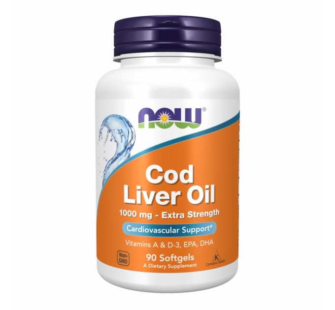 Cod Liver Oil 1000mg - 90 sgels