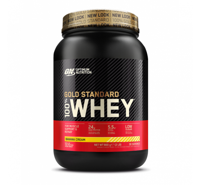 Gold Standard 100% Whey - 908g Strawberry Banana