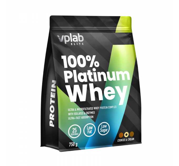 100% Platinum Whey - 750g Cookies Cream