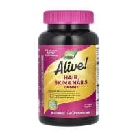 Alive! Hair, Skin & Nail Gummy - 60 gummies