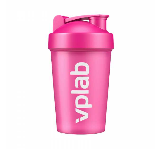 Shaker with blender ball - 500ml Pink