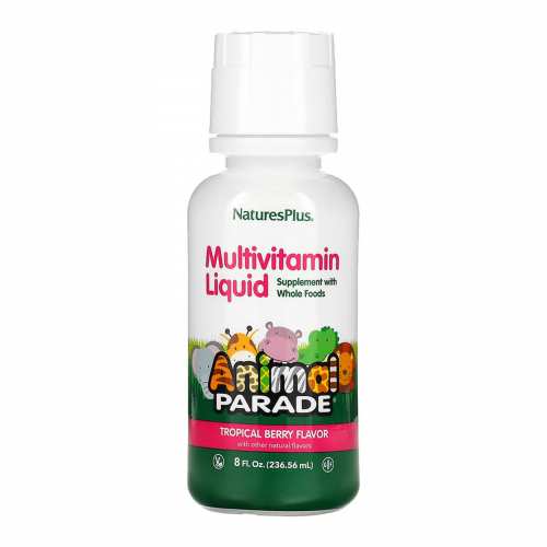Children’s Multivitamin Liquid - 236.56 ml Tropical Berry (Пошкоджена банка) Children’s Multivitamin Liquid - 236.56 ml Tropical Berry (Пошкоджена банка)