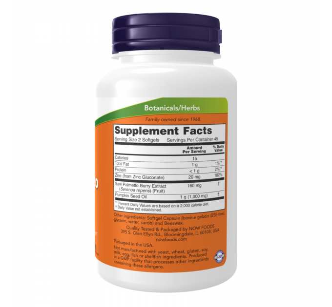 Saw Palmetto Extract 80mg - 90 sgels