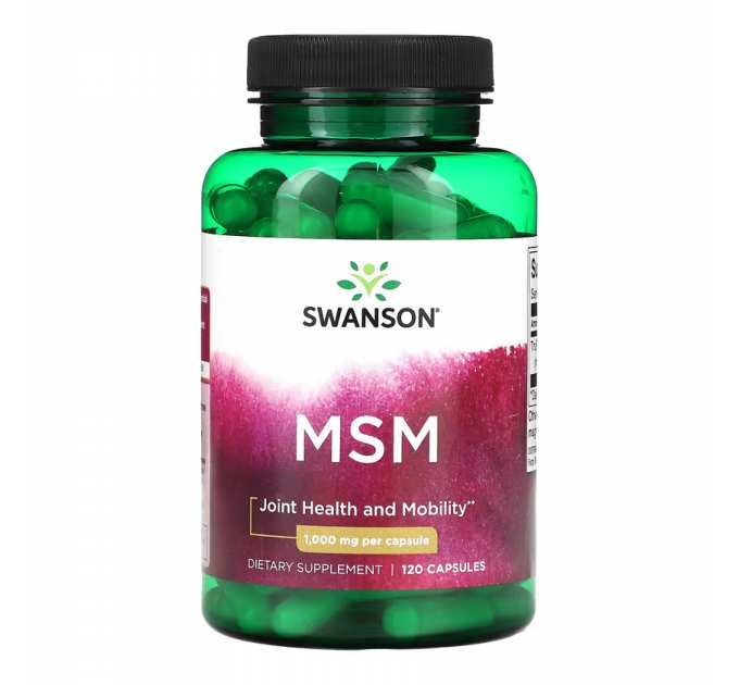 MSM 1000mg - 120 caps