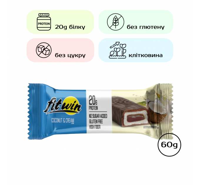 FitWin - 60g Coconut Cream (Поштучно)