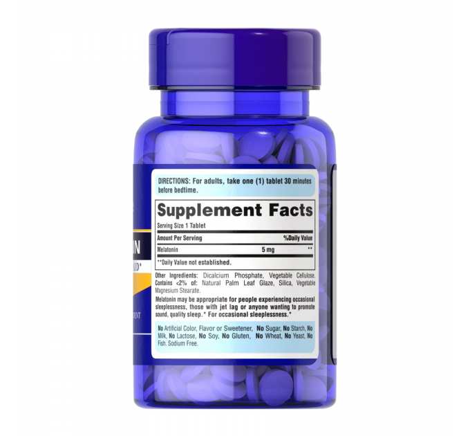 Melatonin 5mg - 120 tabs