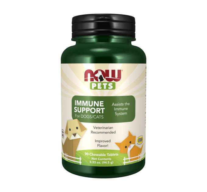 Immune Support Chewable for Dogs & Cats - 90 tabs (До 10.25)