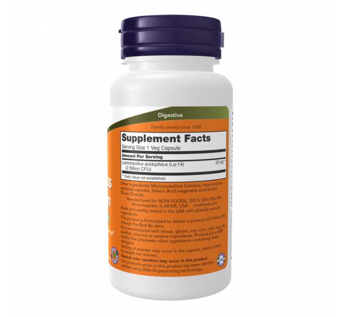 Acidophilus Two Billion - 100 vcaps