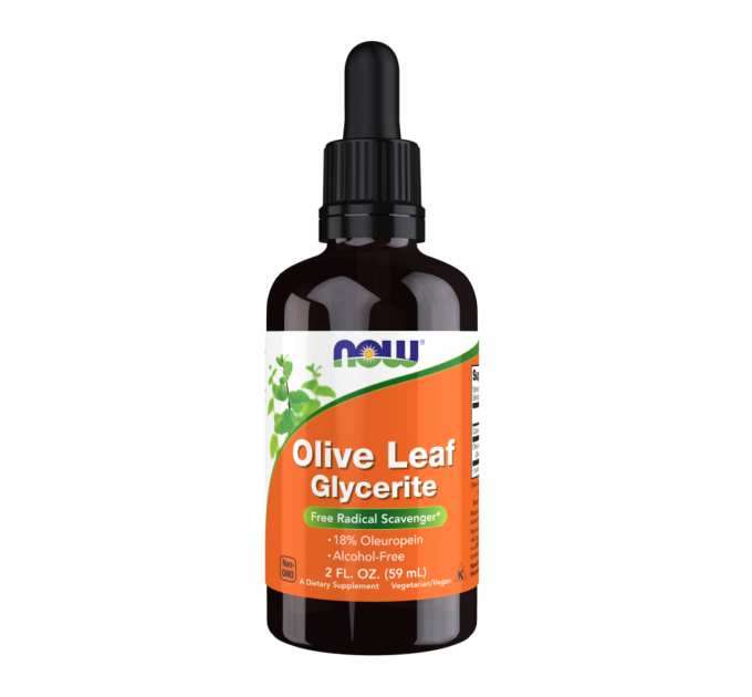 Olive Leaf Glycerite 18% Liquid - 59ml (2oz)