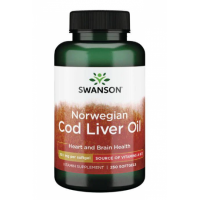 Norwegian Cod Liver Oil - 350mg - 250Sgels