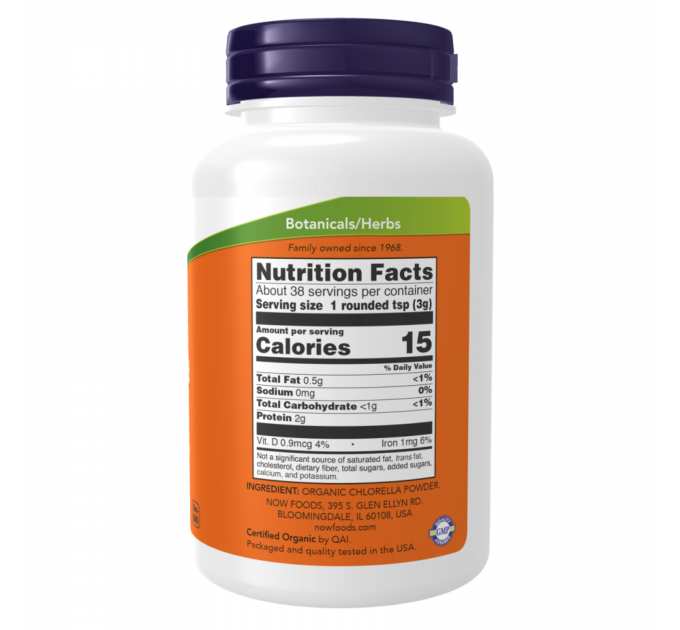 Organic Chlorella Pure Powder - 113g