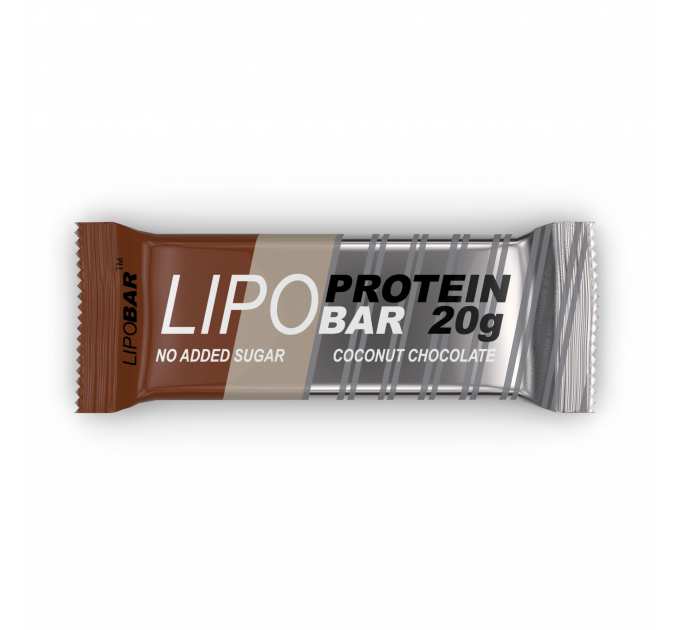 Lipobar - 50g Coconut With Chocolate Crisps (Поштучно)