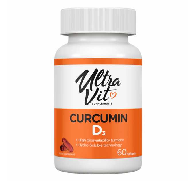 Curcumin D3 - 60 softgels