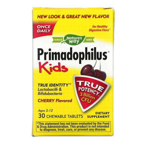 Kids Primadophilus - 30 tabs Cherry (Пошкоджена упаковка)