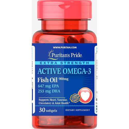 Active Omega-3 Extra Strength 900mg - 30 softgels