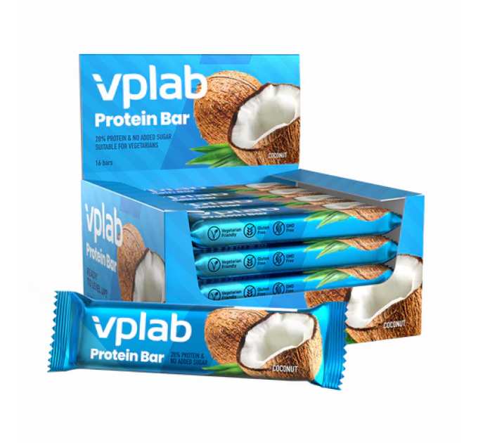 Protein Bar - 16x45g Coconut