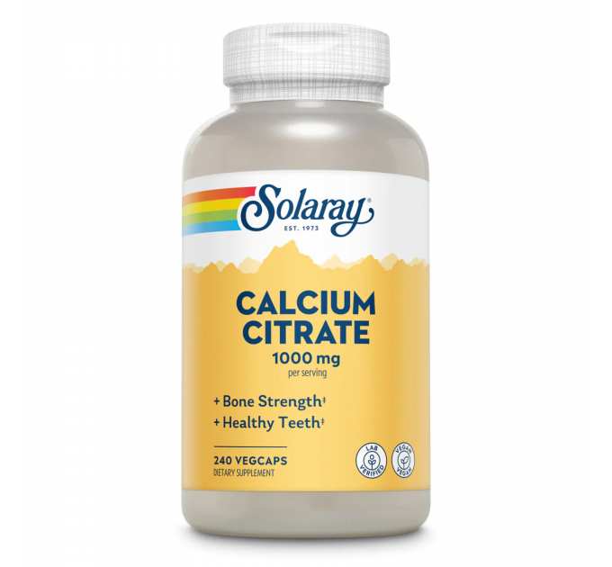 Calcium Citrate 1000mg - 240 vcaps