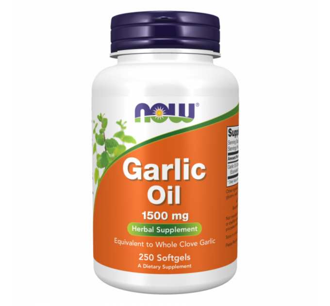 Garlic Oil 1500 mg - 250 softgels