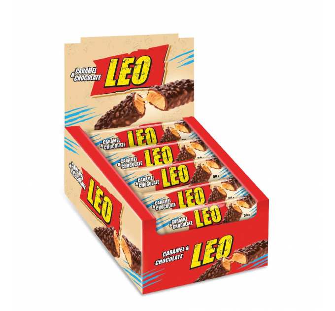 LEO BAR - 20x50g Caramel Chocolate