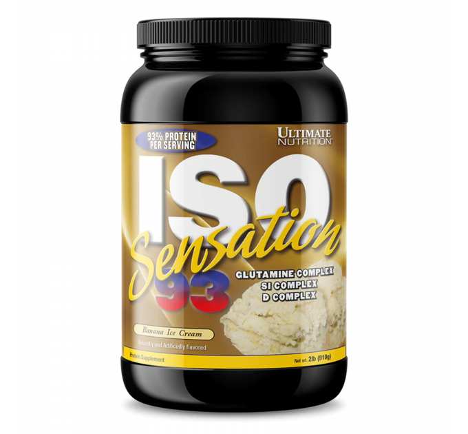 ISO Sensation 2lb - 910g Banana Ice Cream